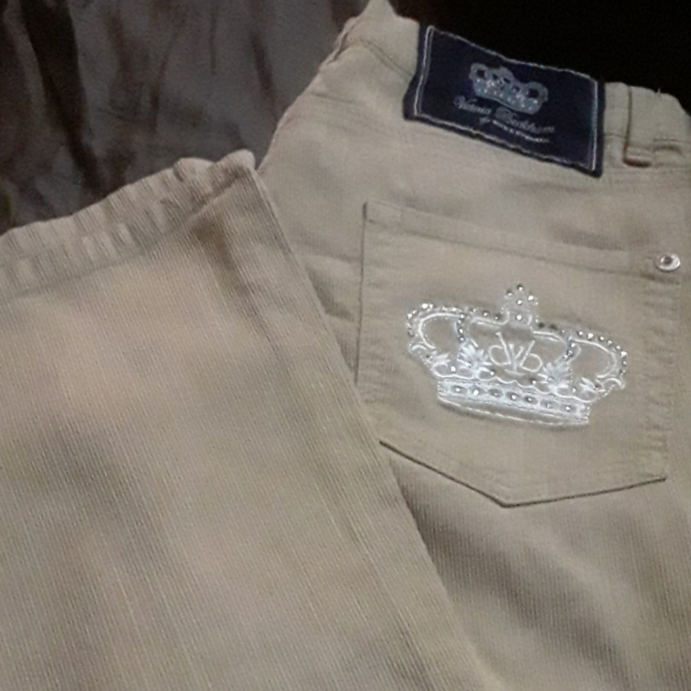 Victoria Beckham, ROCK & REPUBLIC corderoypants. y